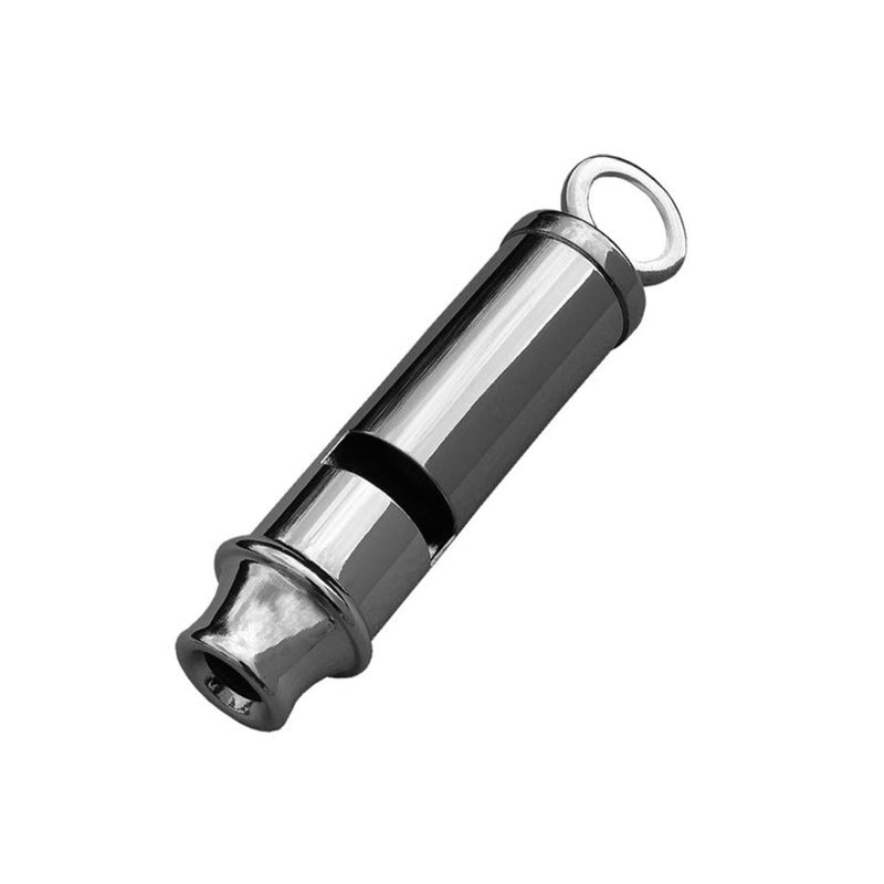 Mil-tec Bobby Signal Pfeife Nickel plattiert Messing Leichtes langlebiges Grau