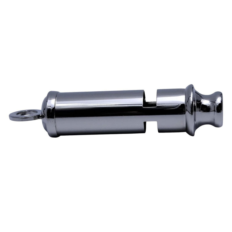 Mil-tec Bobby Signal Pfeife Nickel plattiert Messing Leichtes langlebiges Grau