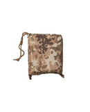 Compact Mil-Tec army style waterproof poncho in arid flecktarn camo with ripstop fabric and drawstring pouch.