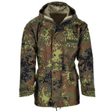 Mil-Tec Marke Bundeswehr Feldjacke GoreTex Flecktarn camo wasserdicht Regen