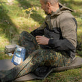 Normale Cargo-Feldhose der Marke Mil-Tec im Stil der Bundeswehr in Flectarn-Tarnqualität