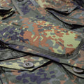 Mil-Tec Brand Jacke RipStop Smock Bundeswehr Flecktarn Camo Parka Herrenbekleidung