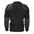 Mil-Tec Marke Herren Pullover Deutscher Pullover Kommando Pullover Schwarzer Pullover Wolle