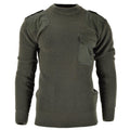 Mil-Tec Herren Pullover Deutscher Pullover Kommando Pullover Olive OD Pullover Wolle