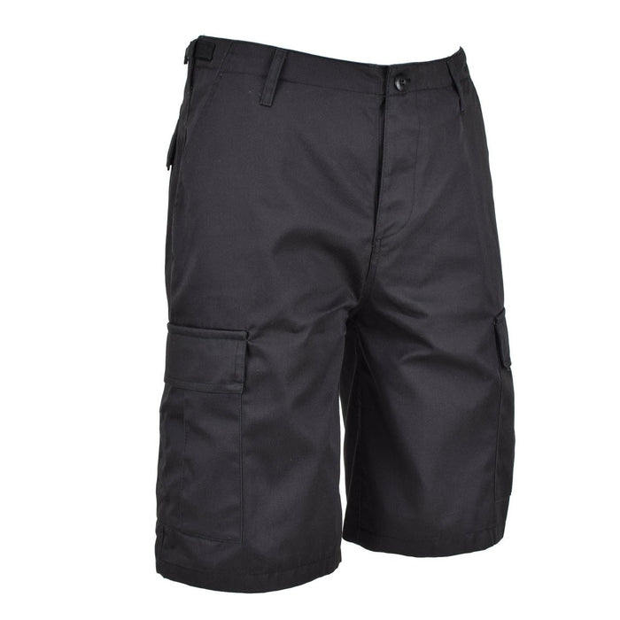 Mil - Tec Brand Military Style Truppen-Bermuda-Kampfuniform-Armee-Shorts schwarz - GoMilitar