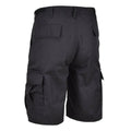 Mil-Tec Brand Militär-Stil Truppen Bermuda Kampfuniform Armee Shorts schwarz