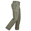 Mil-Tec U.S. Army style olive ripstop BDU pants with cargo pockets, durable and lightweight field trousers.