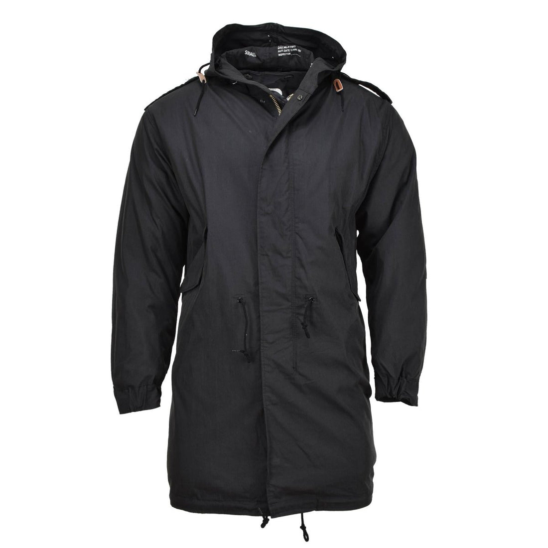 MIL-TEC Marke US Militär-Stil Parka M51 Außenmaterial mit Kapuze und Steppfutter schwarz NEU
