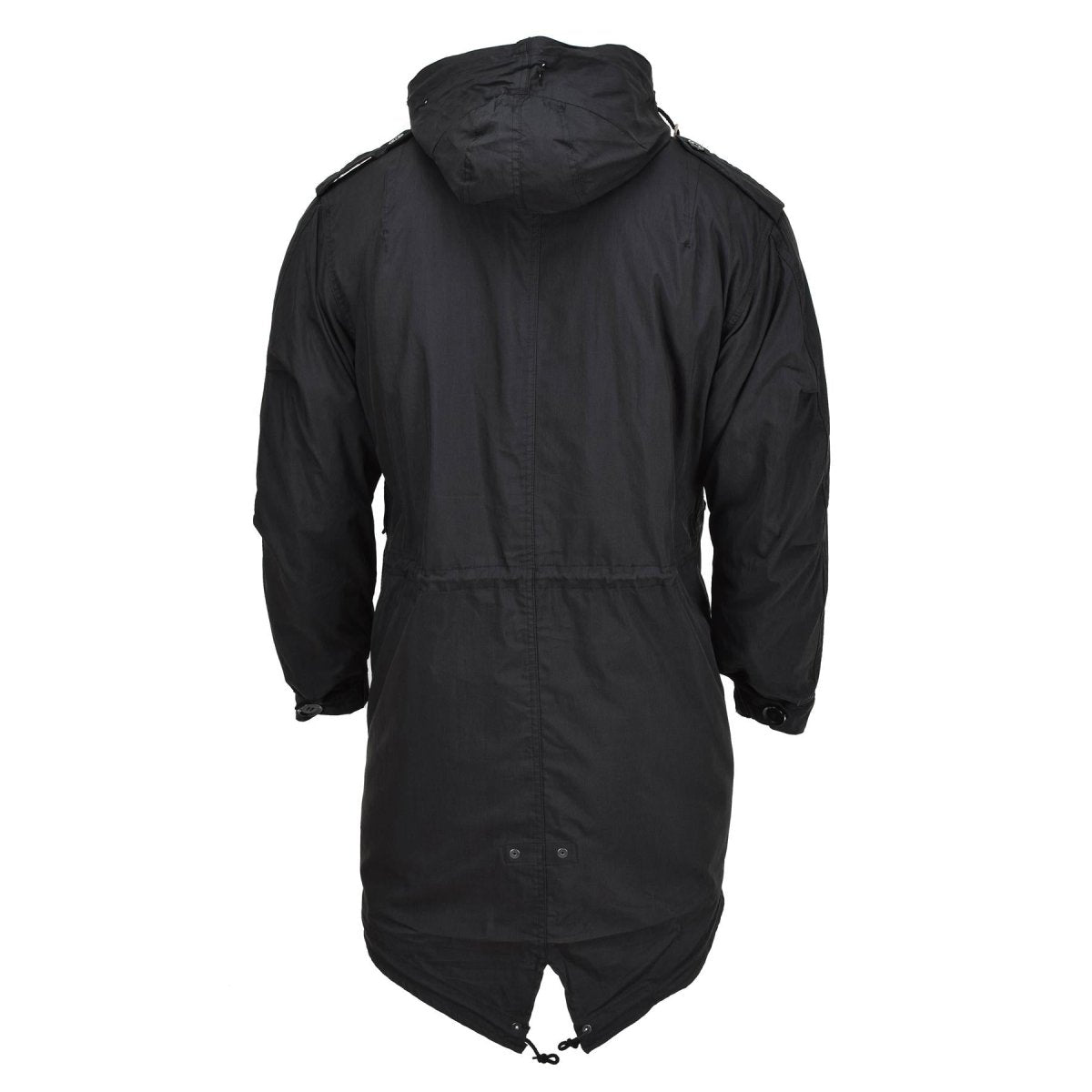 MIL-TEC Marke US Militär-Stil Parka M51 Außenmaterial mit Kapuze und Steppfutter schwarz NEU