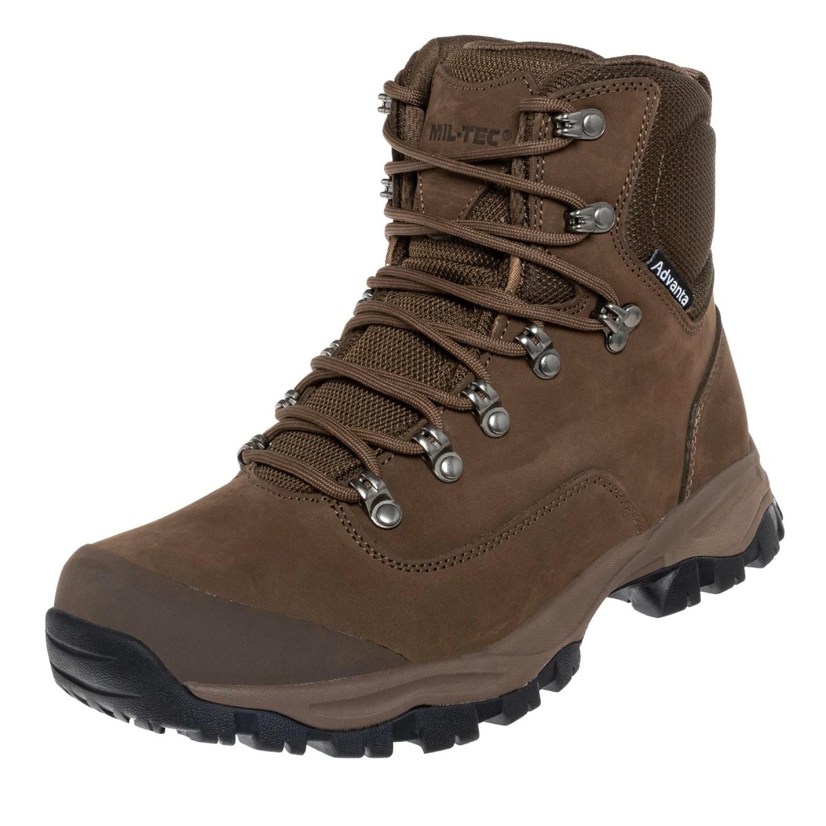 MIL-TEC BW Taktische Kampfstiefel Wasserdicht Atmungsaktiv Advanta Outdoor Braun