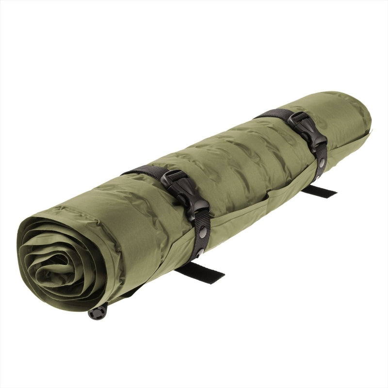 MIL-Tec Camping-Schlafplatte 186 cm Selbstblasbare Thermo-Waffelmatratze