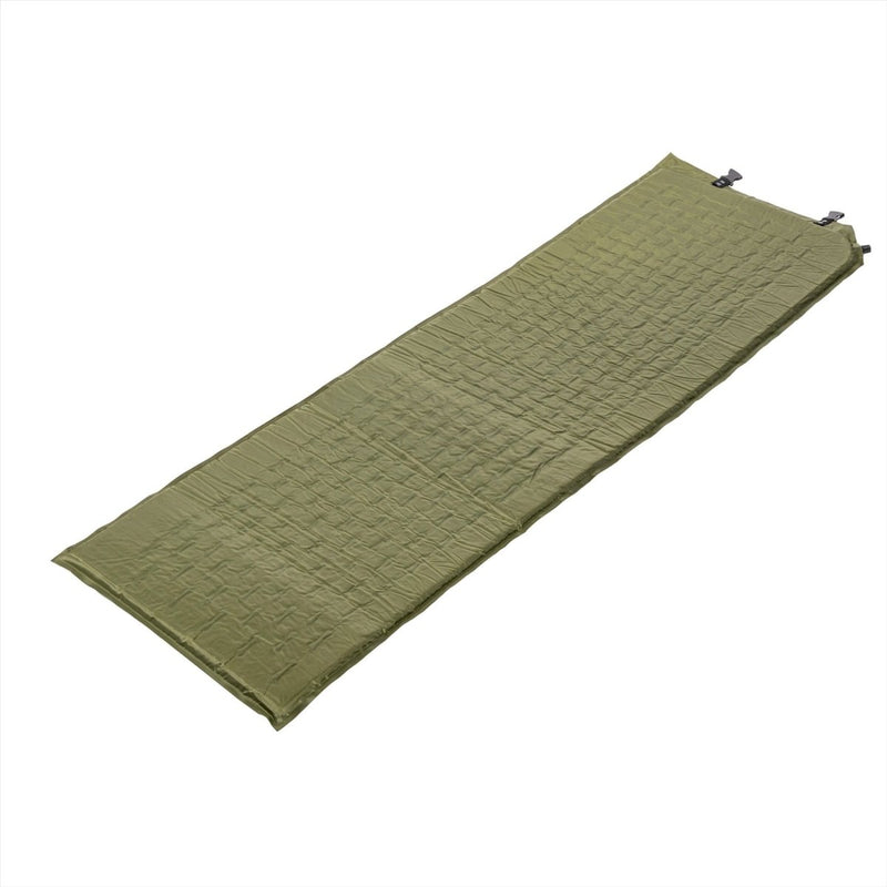 MIL-Tec Camping-Schlafplatte 186 cm Selbstblasbare Thermo-Waffelmatratze