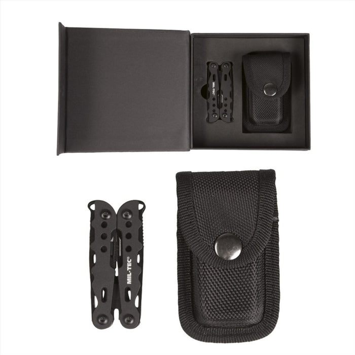 MIL-TEC Cobra Multi-Tool-Taschenmesser, Miniatur-2Cr13-Stahl-Aluminium-Griff – GoMilitar
