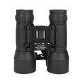 MIL-tec zusammenklappbares Fernglas 10x42 Diopter Feinabstimmung mit Beutel Schwarz