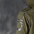 MIL-TEC Flex-Tech Wasserabweisende Jacke Leichte Stretch-Softshell mit Kapuze
