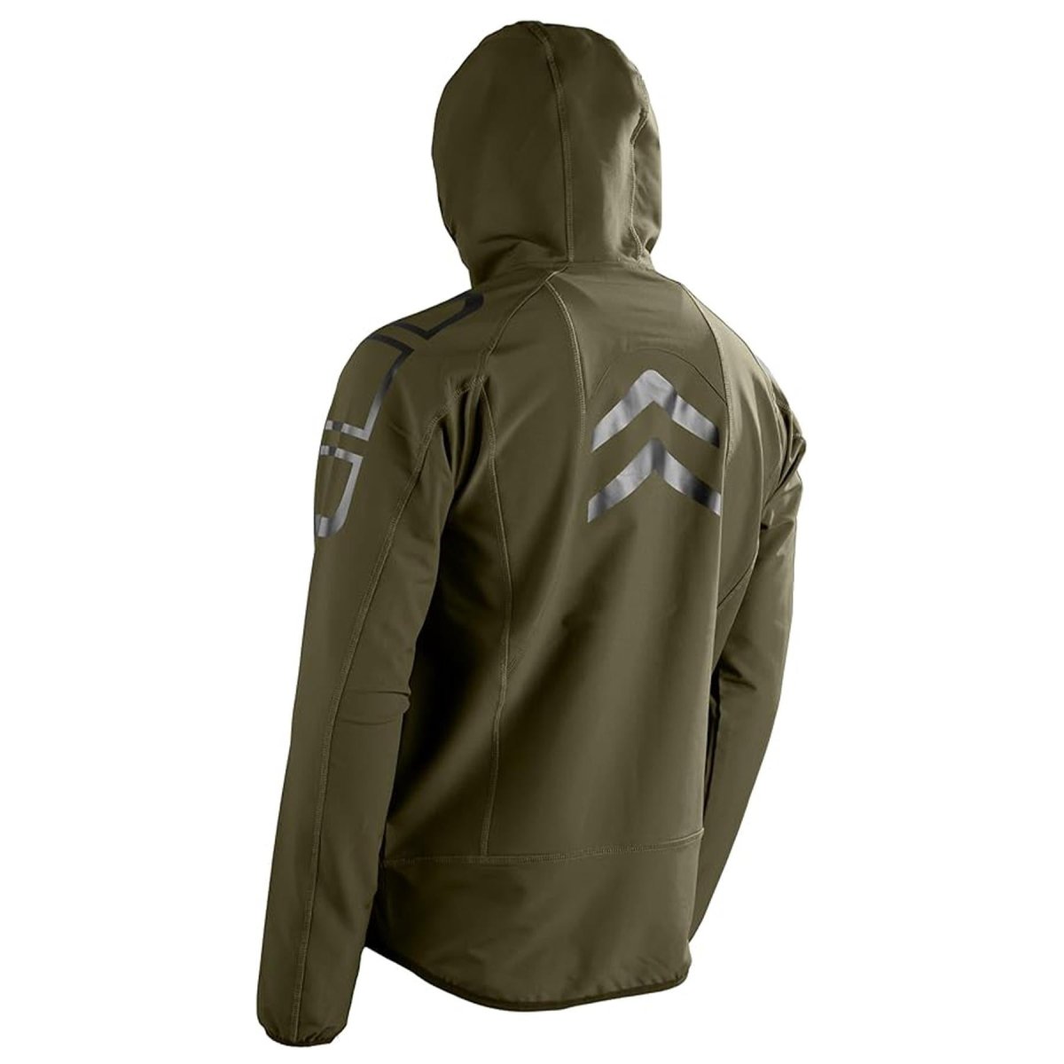 MIL-TEC Flex-Tech Wasserabweisende Jacke Leichte Stretch-Softshell mit Kapuze
