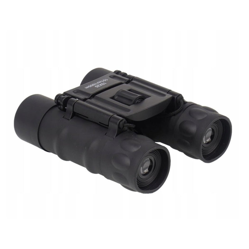 MIL-tec Gen II Collapsible Fernglas 10x25 Diopter Feinsteuerbeutel Schwarz