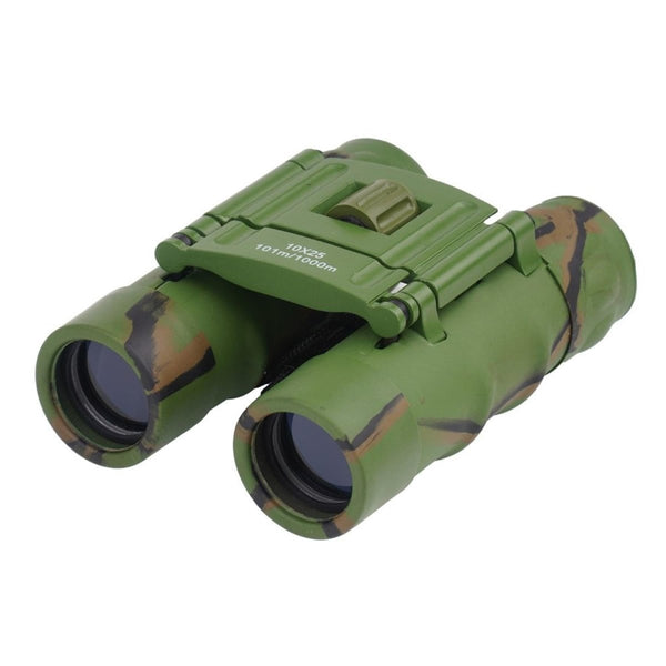 MIL-tec Gen II Collapsible Fernglas 10x25 Diopter Fine Tuning Beutel Camo