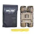 MIL-tec Gen II Collapsible Fernglas 10x25 Diopter Feinsteuerbeutelwüste