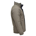 MIL-TEC Deutsche Militärjacke für kaltes Wetter, wendbar, winddicht, Grün/Schwarz, NEU
