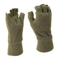 Mil-Tec Handschuhe Herren Warm Fingerlos THINSULATE™ Futter Oliv Winter taktische Ausrüstung