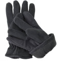 Mil-Tec Handschuhe Herren Warmes Fleece THINSULATE™ Futter Schwarz Taktische Winterausrüstung