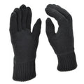 Mil-Tec Handschuhe Herren Warmes Strickfutter THINSULATE™ Schwarz Taktische Winterausrüstung