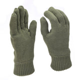 Mil-Tec Handschuhe Herren Warmes Strickfutter THINSULATE™ Olive OD Taktische Winterausrüstung