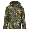 MIL-TEC Militärstil GEN II gefütterte Winterjacke Woodland Camo Softshell Parka