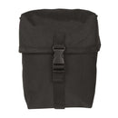 Black MIL-TEC medium universal pouch with buckle closure and MOLLE compatibility for tactical and outdoor use