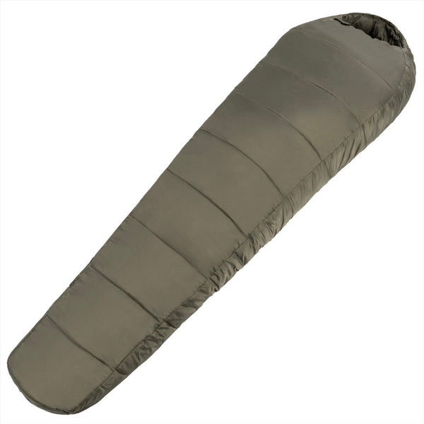 MIL-tec Mumie Schlafsack 230 cm warm warm 3D Hollowfibre-Kompressionssack Olive
