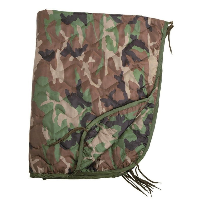Mil-tec Poncho Liner Steppdecke 210x150 cm trocknet schnell Komprimierungssack