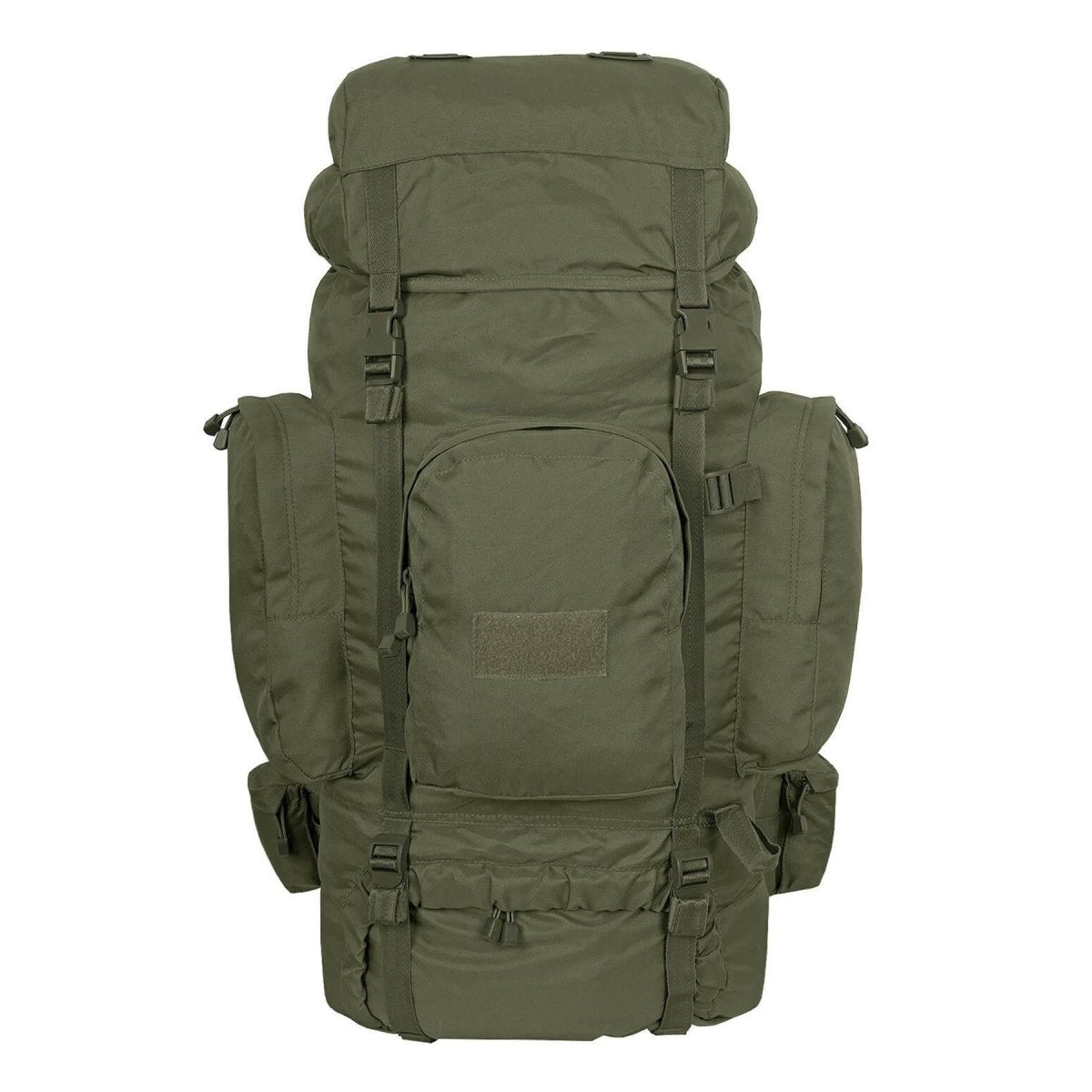 MIL-TEC RECOM Wanderrucksack Taktikrucksack Trekking Daypack Oliv 88L Groß