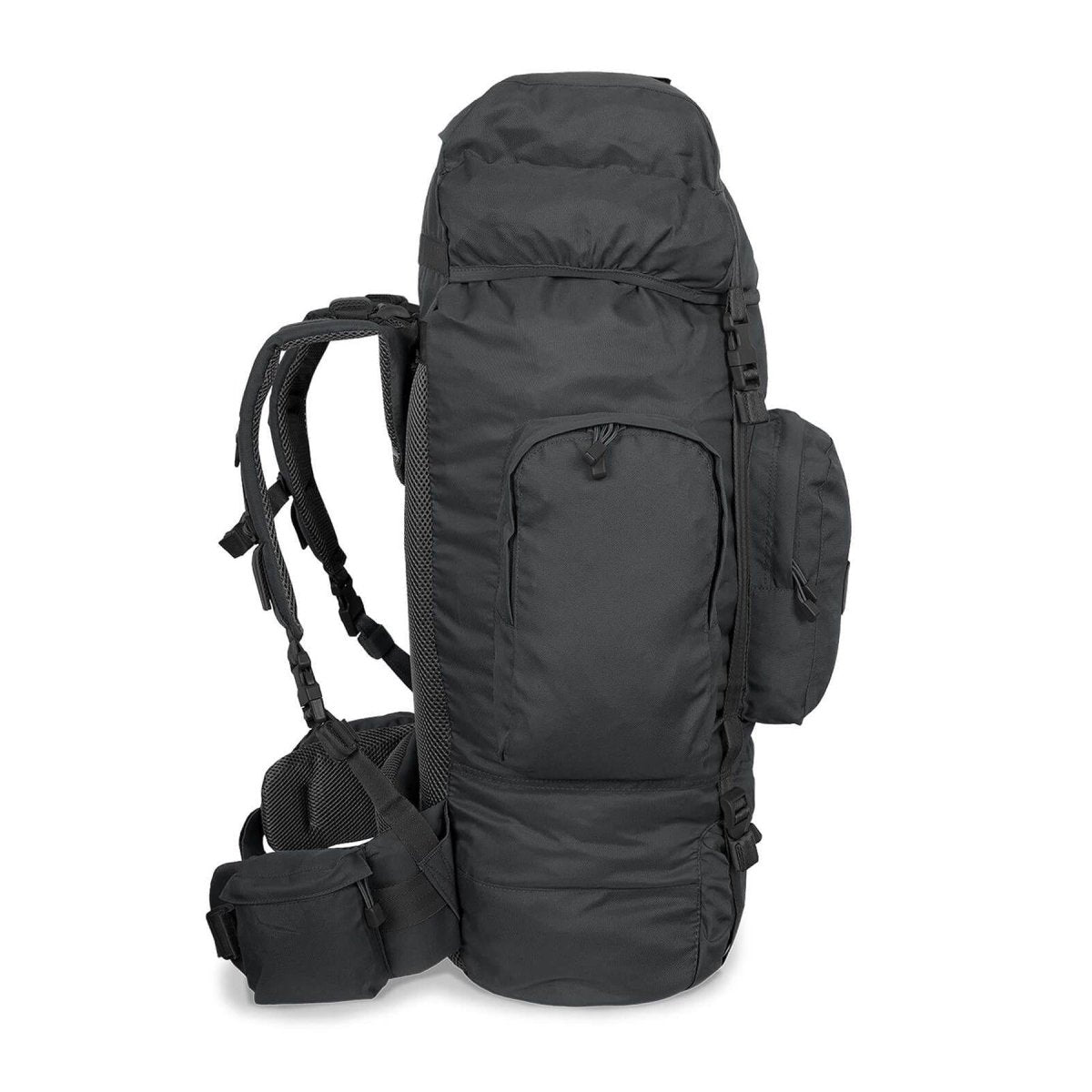 MIL-TEC RECOM Taktikrucksack Wanderrucksack Trekking Daypack Large 88L schwarz