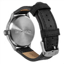 MIL-TEC Retro Fliegeruhr Quarzwerk Naturlederarmband schwarz