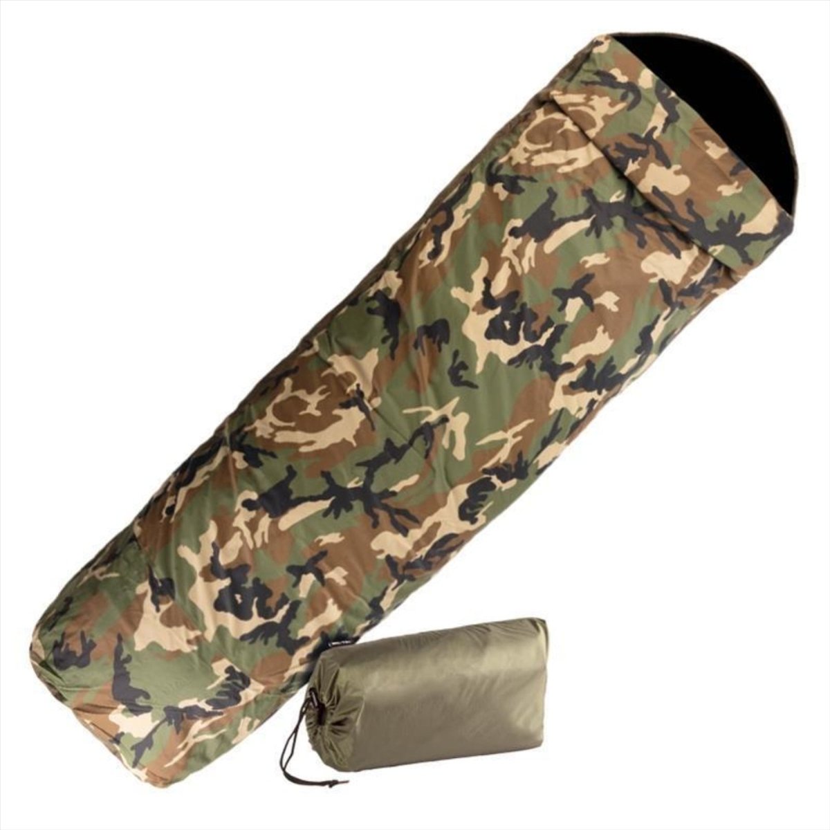 MIL-TEC Schlafsackbezug, 225 cm, 3-lagiges Laminat, wasserdicht, atmungsaktiv