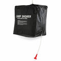 Mil-Tec Solar-Duschtasche, 40 l, für Camping, Wandern, Outdoor, tragbare Dusche, Schwarz