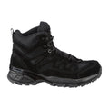 MIL-TEC SQUAD Stiefel halbhoch runde Sohle Camping Outdoor schwarzes Wildleder Schuhwerk