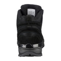 MIL-TEC SQUAD Stiefel halbhoch runde Sohle Camping Outdoor schwarzes Wildleder Schuhwerk