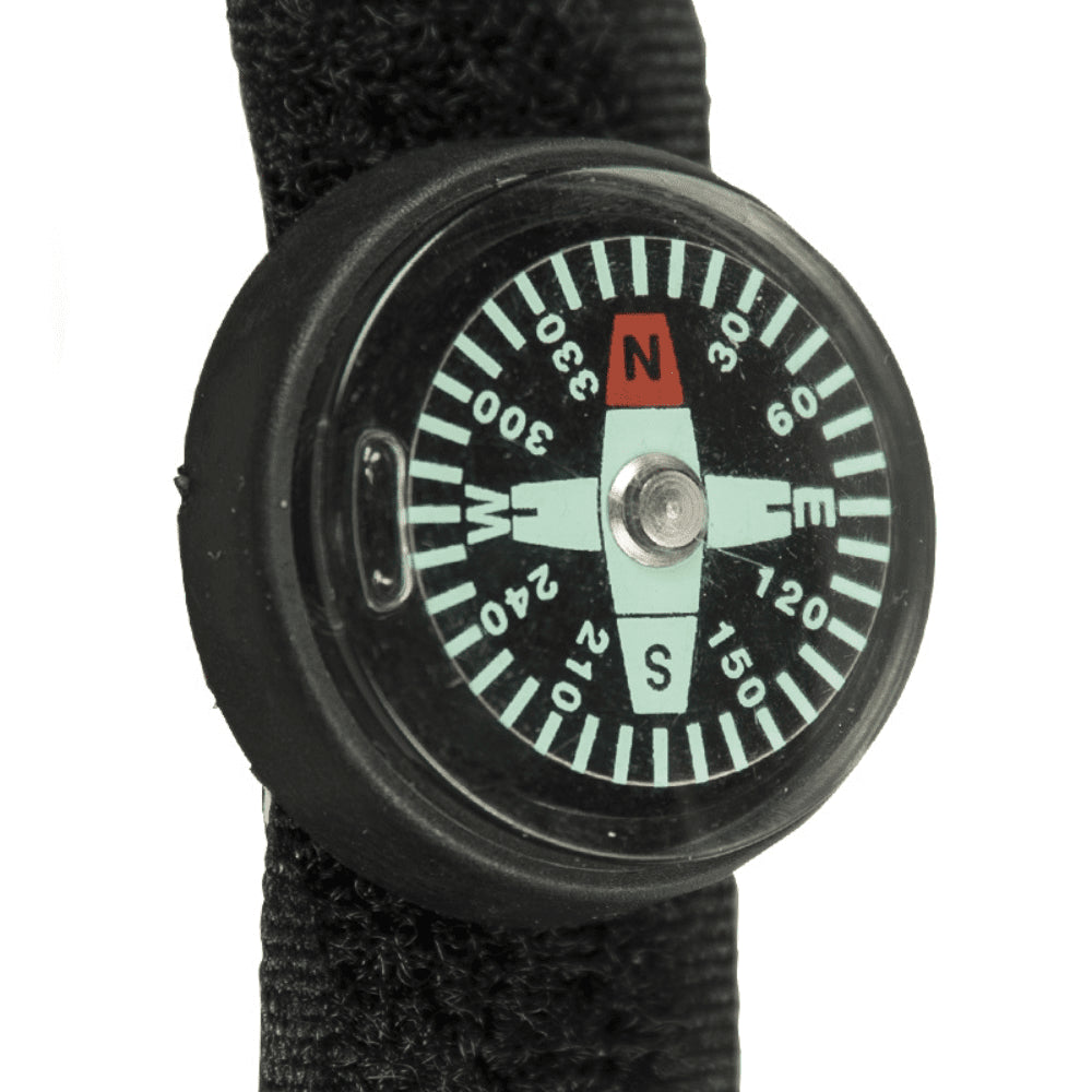 Mil-Tec Armband Kompass 360 Graduierung Uhrenarmband Wandern Navigation Outdoor