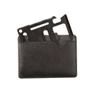 MIL - TEC Survival Tool Stainless Steel Outdoor Multi Tool Pouch Included Black - GoMilitar