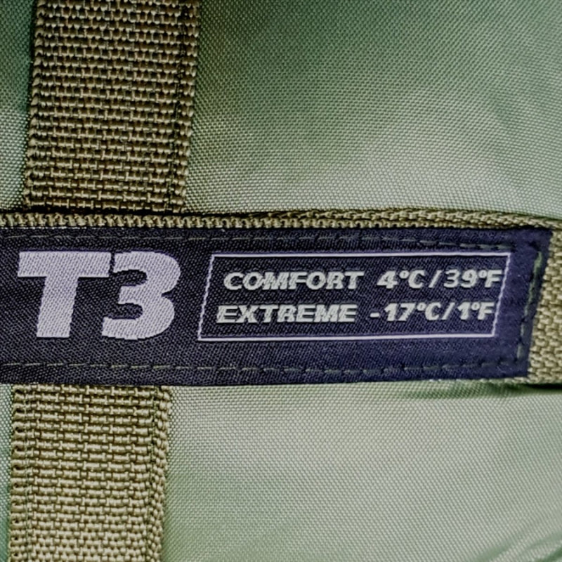 Mil-tec taktische 3 Schlafsack Teflon-beschichtete Thermolitisisolierung Olive