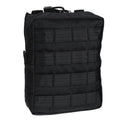 MIL-TEC taktische Gürteltasche Molle Befestigung Reißverschluss Utility Bag schwarz