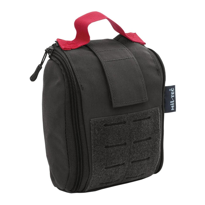 Mil-Tec Tactical First Aid Kit Mole type black medical pouch IFAK 25pieces pouch - GoMilitar