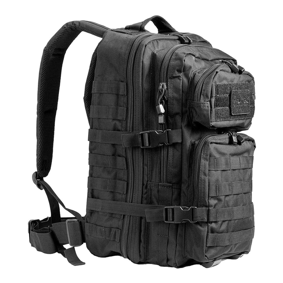Wander Outdoor Rucksack MIL-TEC US Assault 36L Rucksack Trekkingrucksack Wandern Outdoor Daypack Schwarz