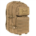 Mil-Tec US Assault Tactical Backpack 36L Ergonomische geformte gepolsterte Schultern