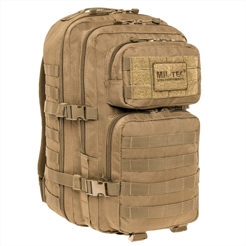 Mil-Tec US Assault Tactical Backpack 36L Ergonomische geformte gepolsterte Schultern