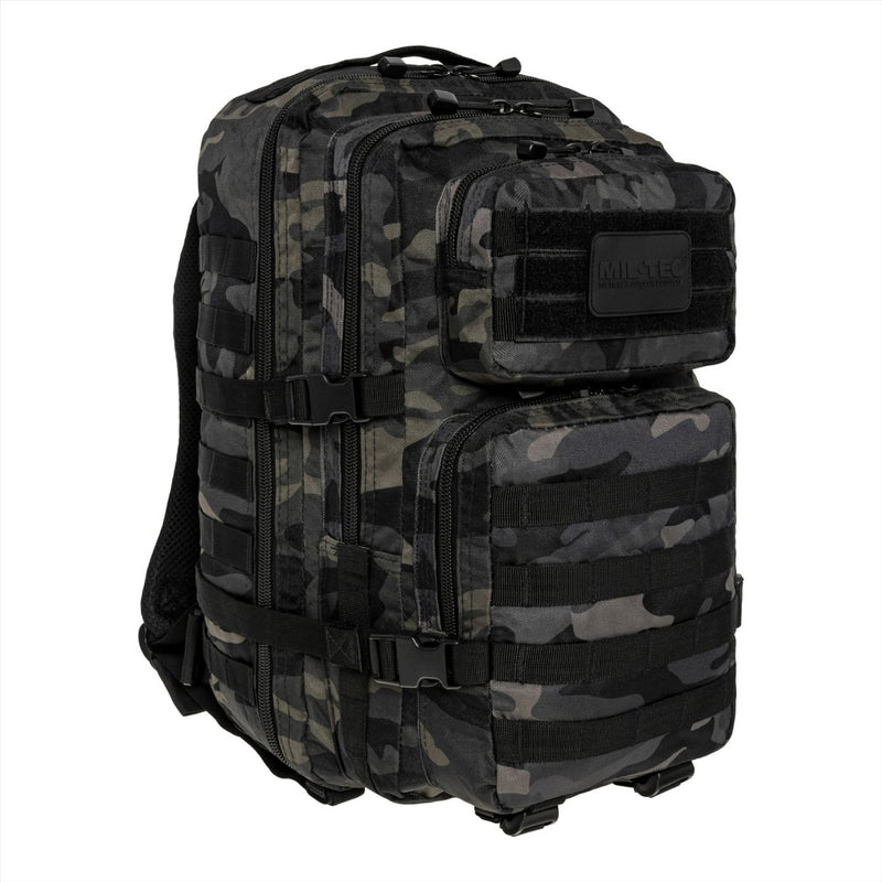 Mil-Tec US Assault Tactical Backpack 36L Ergonomische geformte gepolsterte Schultern
