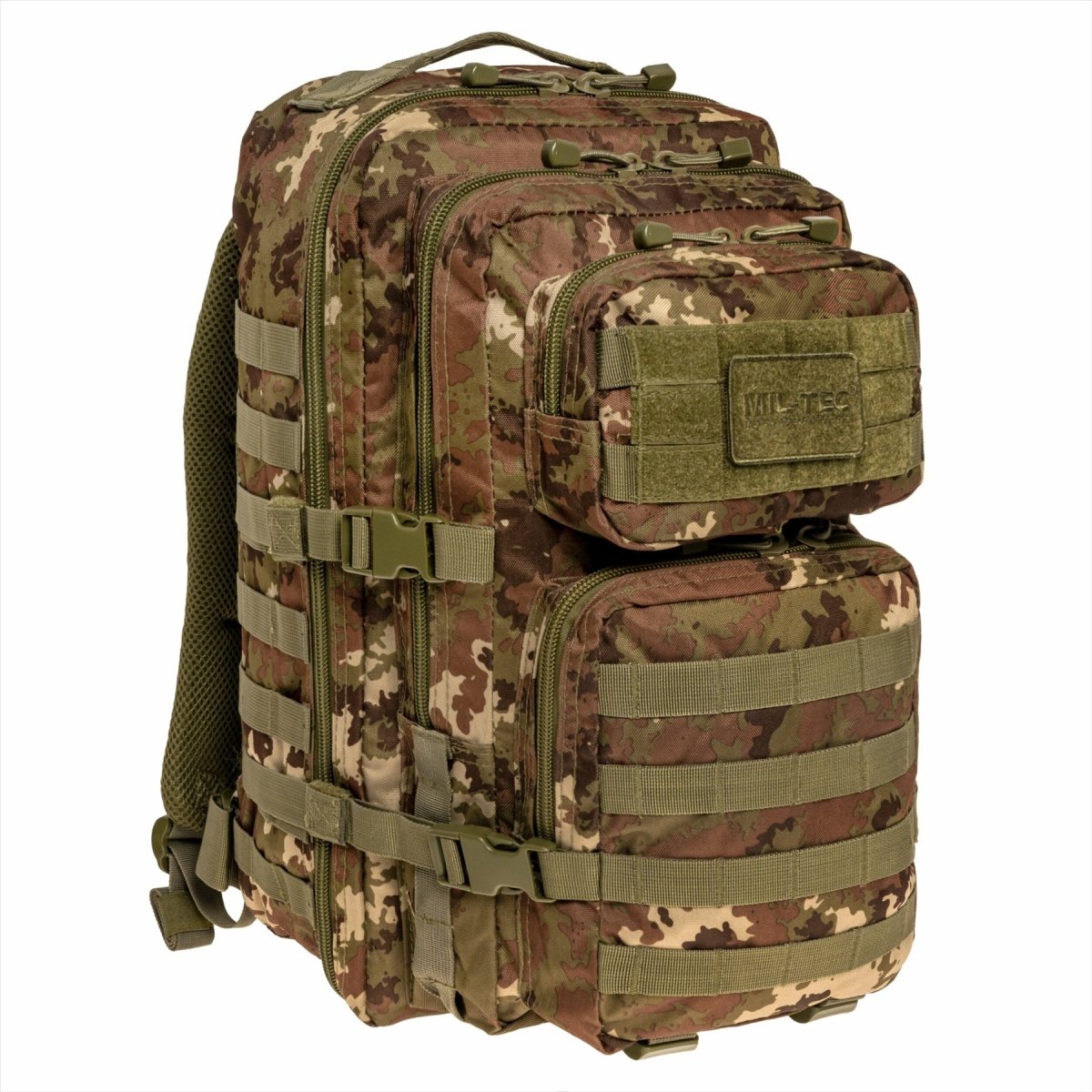 Mil-Tec US Assault Tactical Backpack 36L Ergonomische geformte gepolsterte Schultern