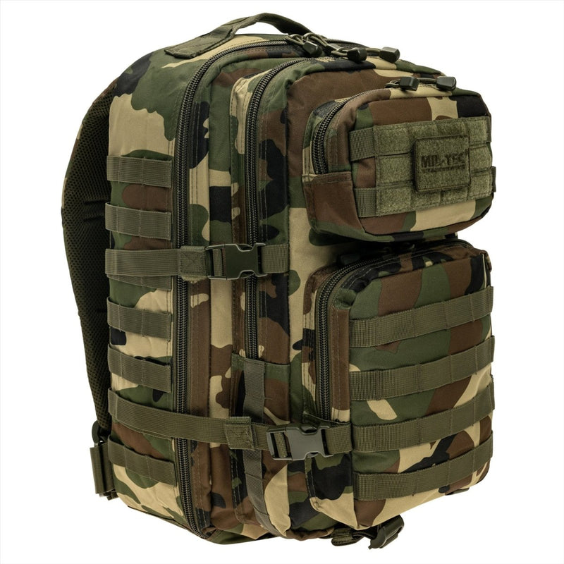 Mil-Tec US Assault Tactical Backpack 36L Ergonomische geformte gepolsterte Schultern